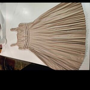 Women's Ann Klein Size 6 Fall Dress Worn Once! Paper Pleated Design